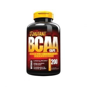 BCAA Caps de Mutant, (200 Cápsulas)