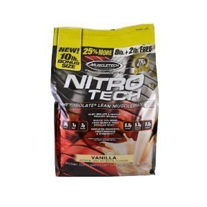 Nitro tech 10 lbs muscletech