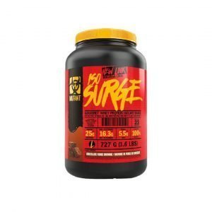 Polvo de proteína aislada de suero Mutant Iso surge