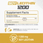Lecitina de soja 1200 – 60 cápsulas blandas