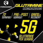 Glutamina Micronizada sin saborizar 72 raciones
