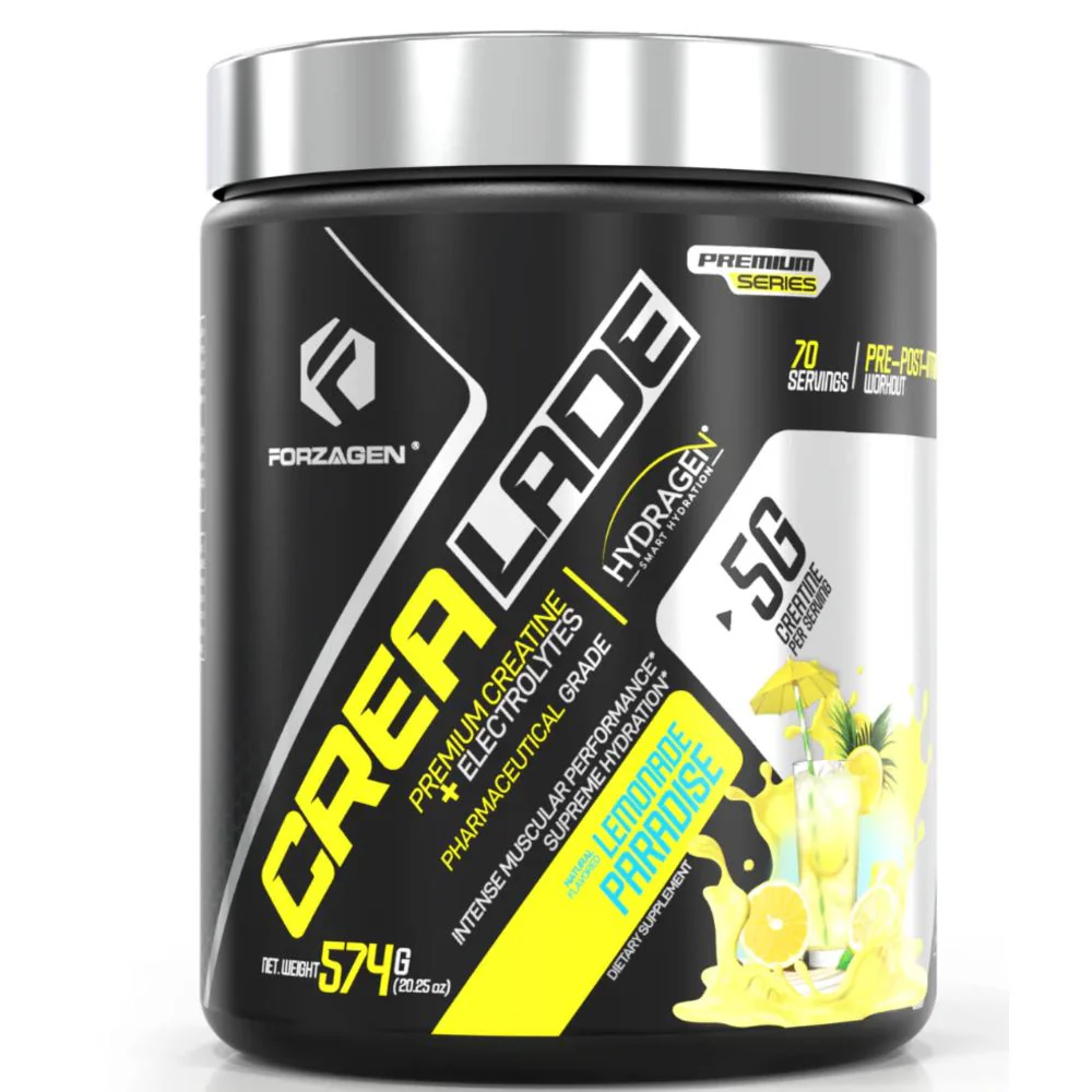 Crealade Premium Creatina + Electrolitos 70 raciones